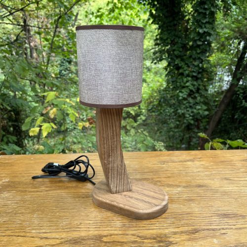 Tvisztid zebrafa kislámpa